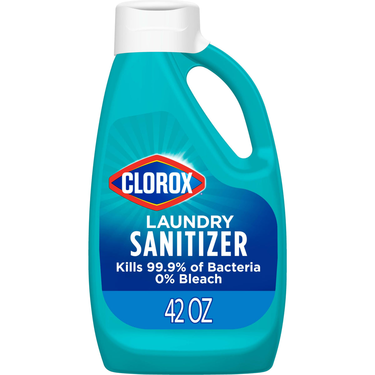CLOROX Laundry Sanitizer, 0% Bleach, Color Safe, Clean Linen, 42 Fluid Ounces (Pack May Vary)