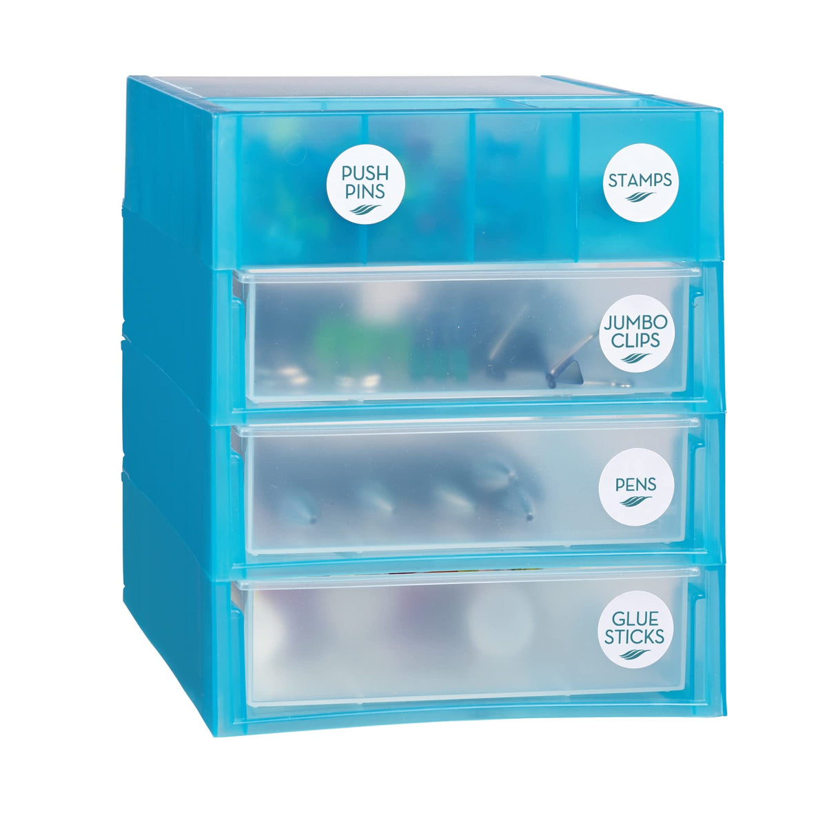 Avery Multiuse Removable 1" Round Labels with Sure Feed, 945 Small White Labels for Organization and Storage (6450)
