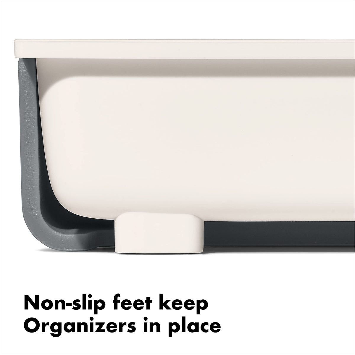 OXO Good Grips Drawer, Large Expandable Kitchen Tool Organizer, White