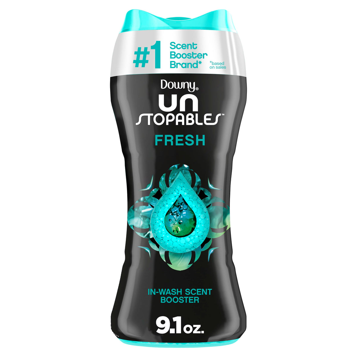 Downy Unstopables Beads, Fresh, 9.1 oz (4 Pack)