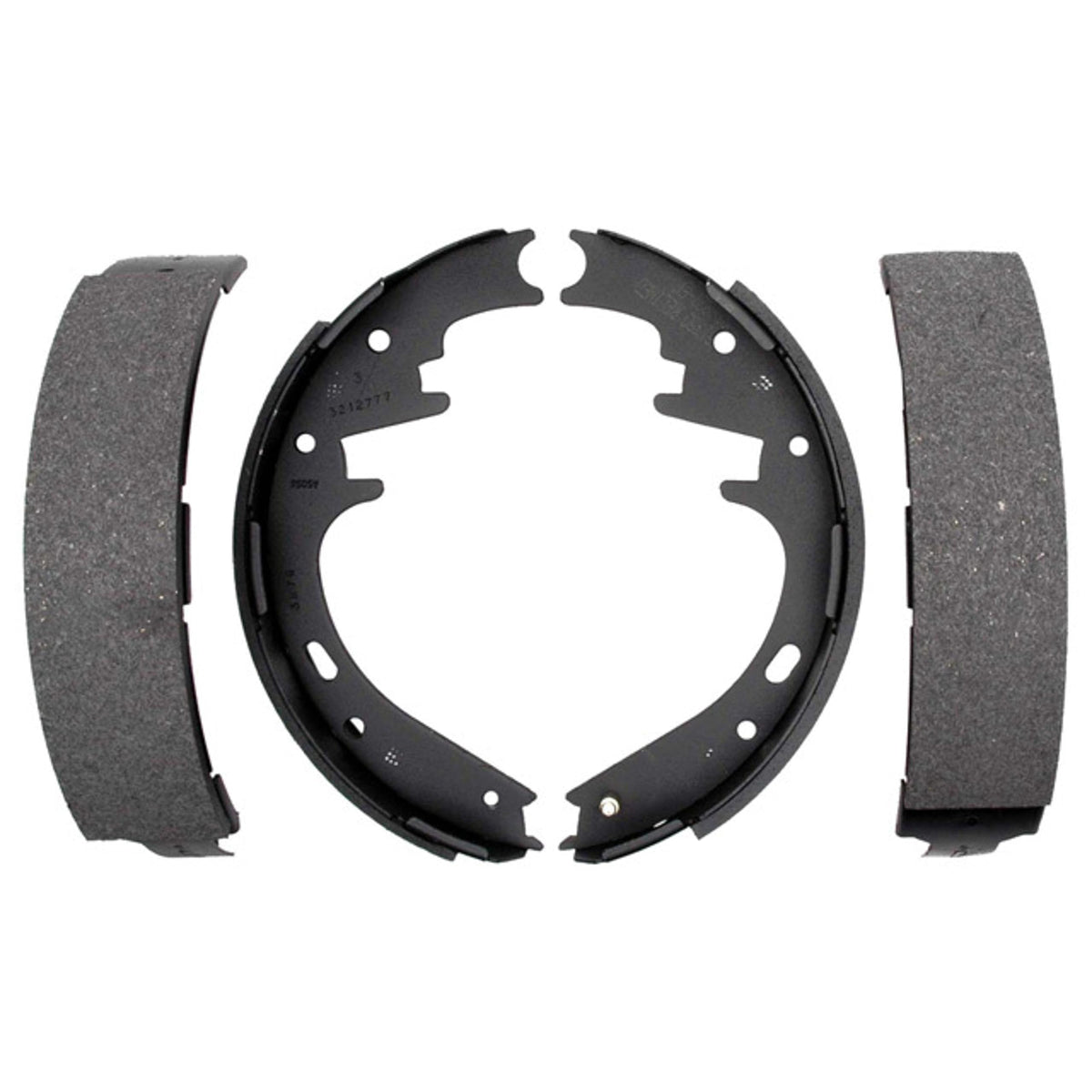ACDelco Gold 17723B Bonded Rear Drum Brake Shoe Set