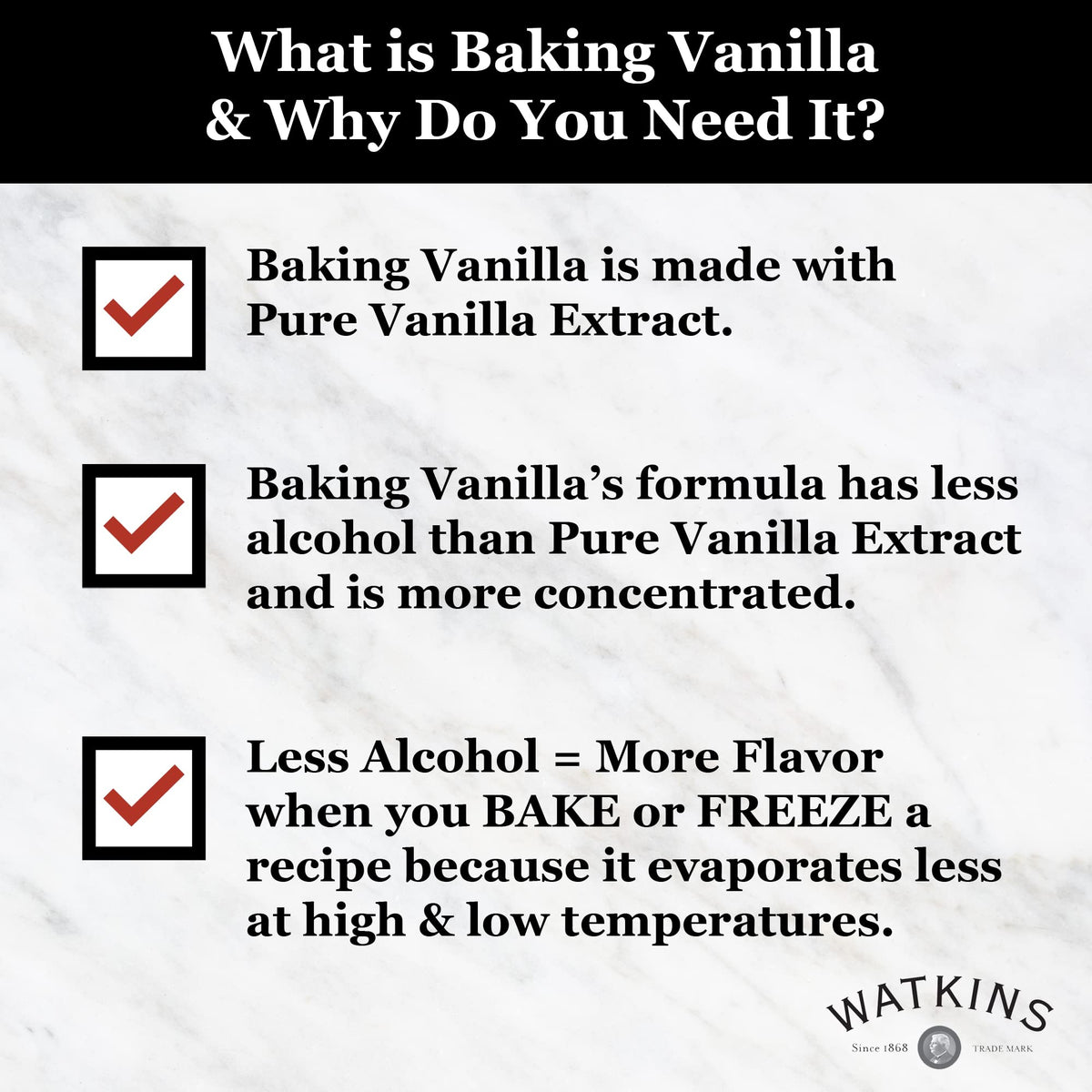 Watkins All Natural Original Gourmet Baking Vanilla Extract, 4 Fl Oz (Pack of 1)