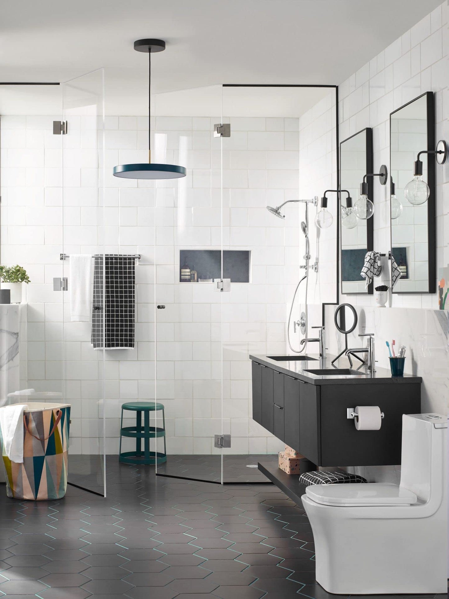 Moen Annex Chrome Shower Slidebar and Shower Hose System Trim, Valve Required, TS3661NH