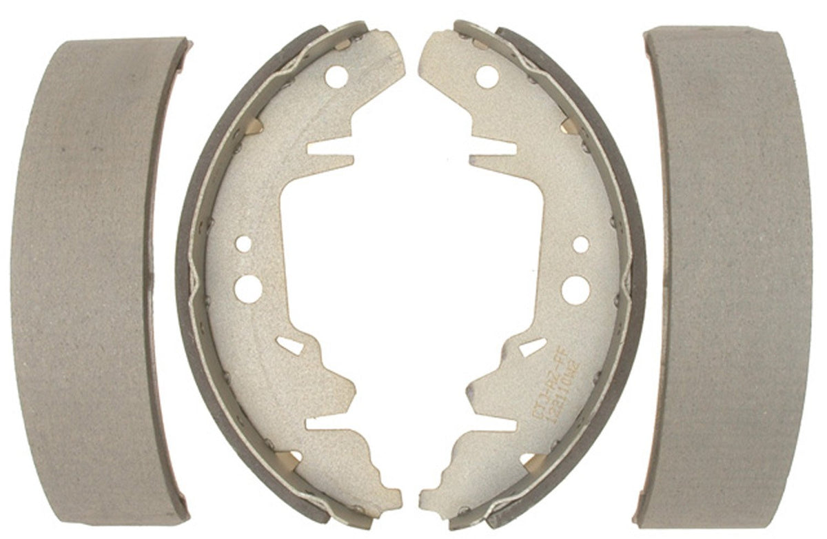 ACDelco Silver 14714B Bonded Rear Drum Brake Shoe Set