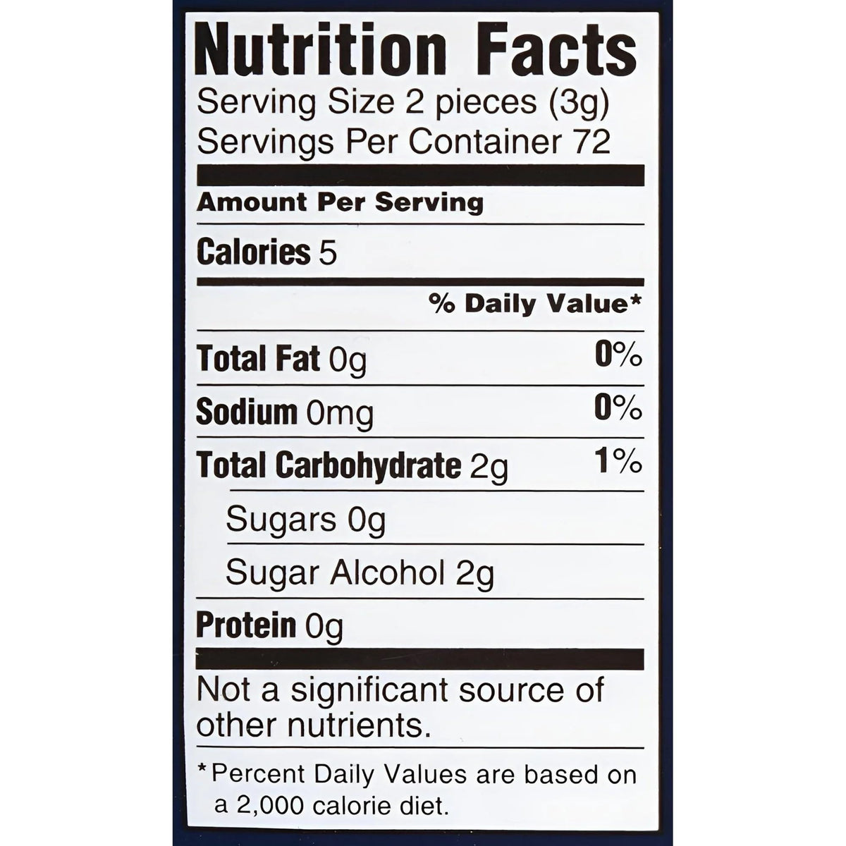 Dentyne Ice Sugar Free Gum - Peppermint 16-Piece Pack (9 Packs)