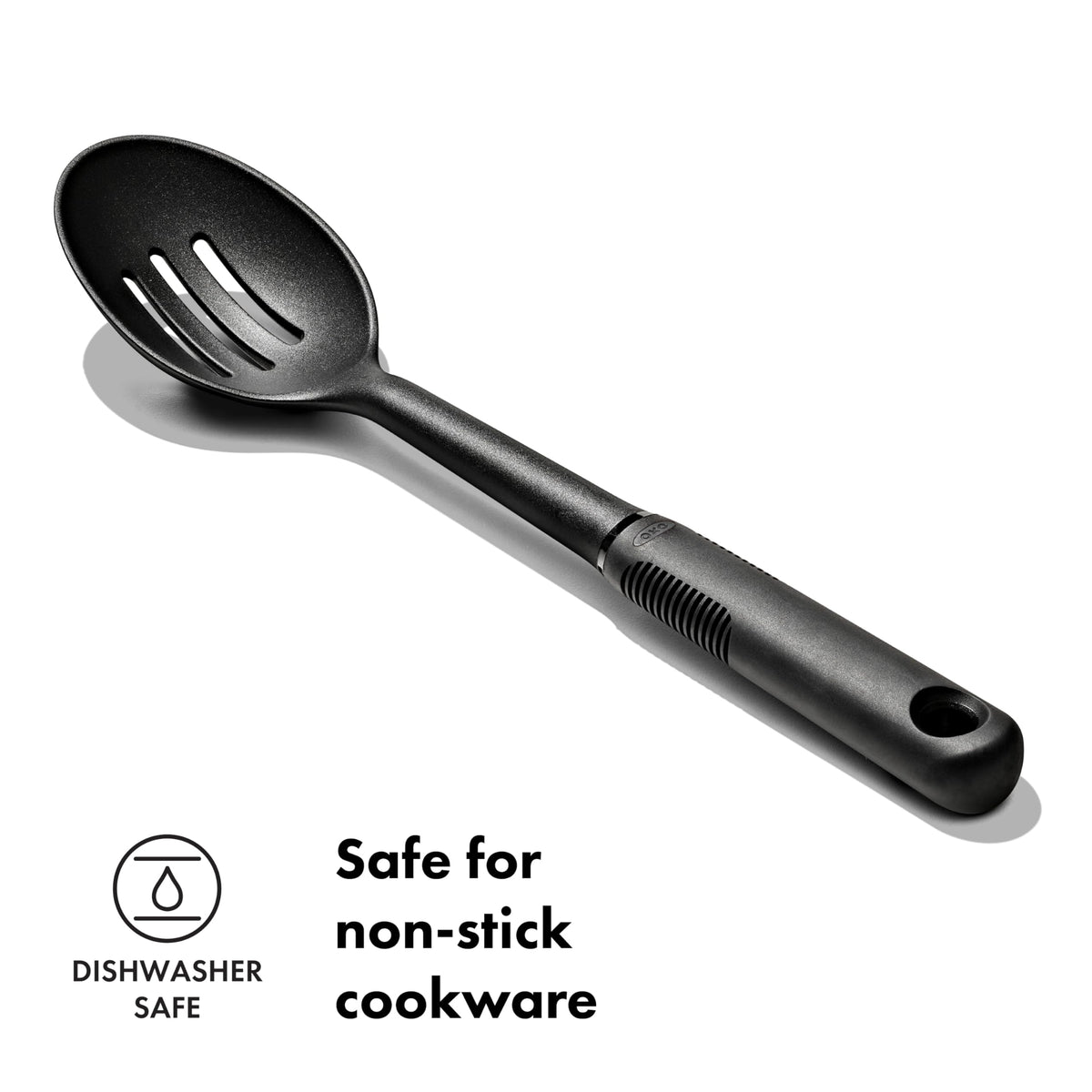 OXO Good Grips Nylon Slotted Spoon,Black