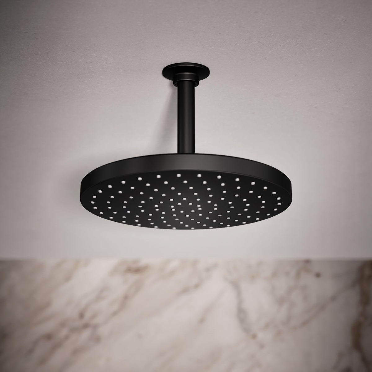Kohler 76465-G-BL Awaken® 10" single-function rainhead, 1.75 gpm, Matte Black