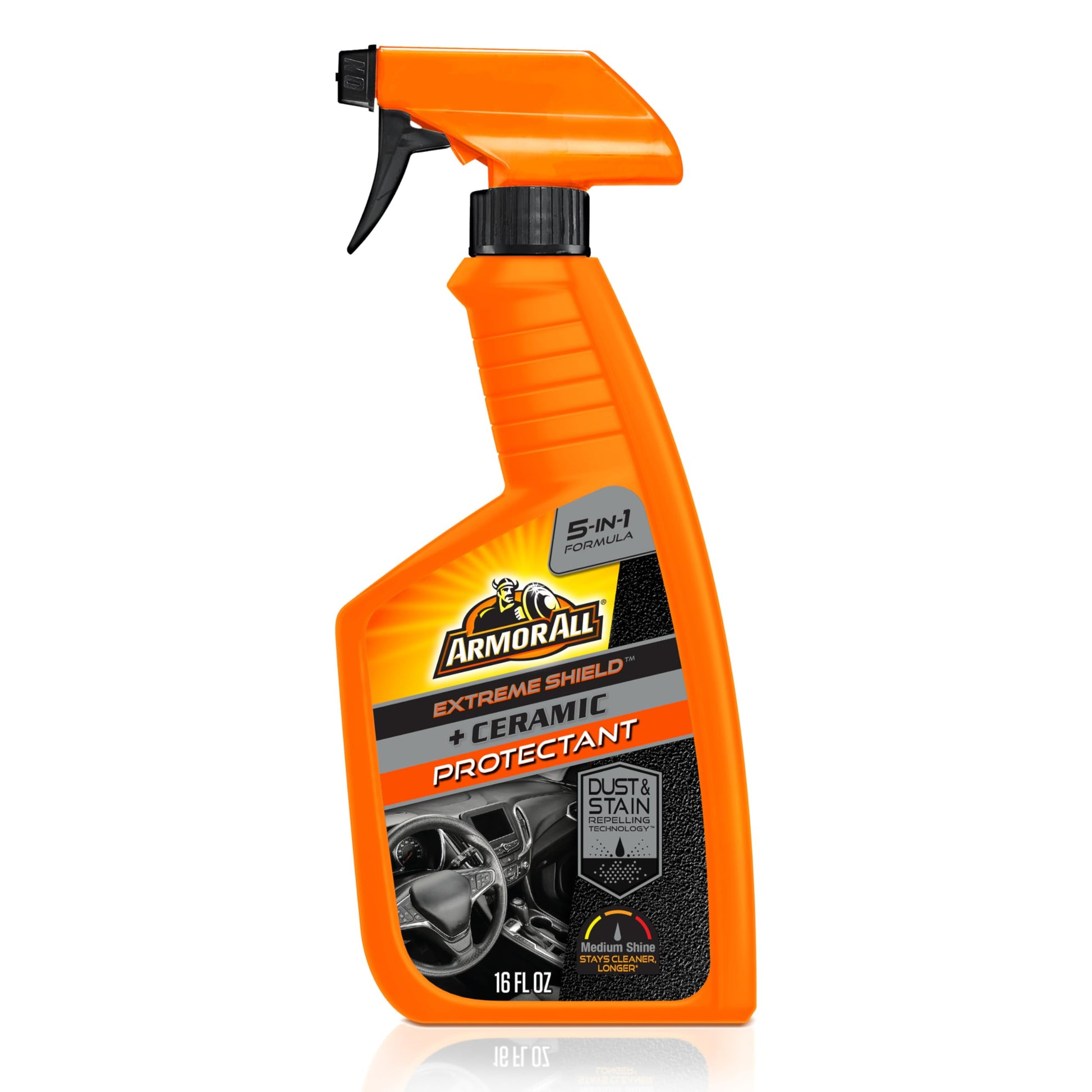 Armor All Extreme Shield Protectant Spray , Interior Car Cleaner with UV Protection Against Cracking and Fading, 16 Fl Oz