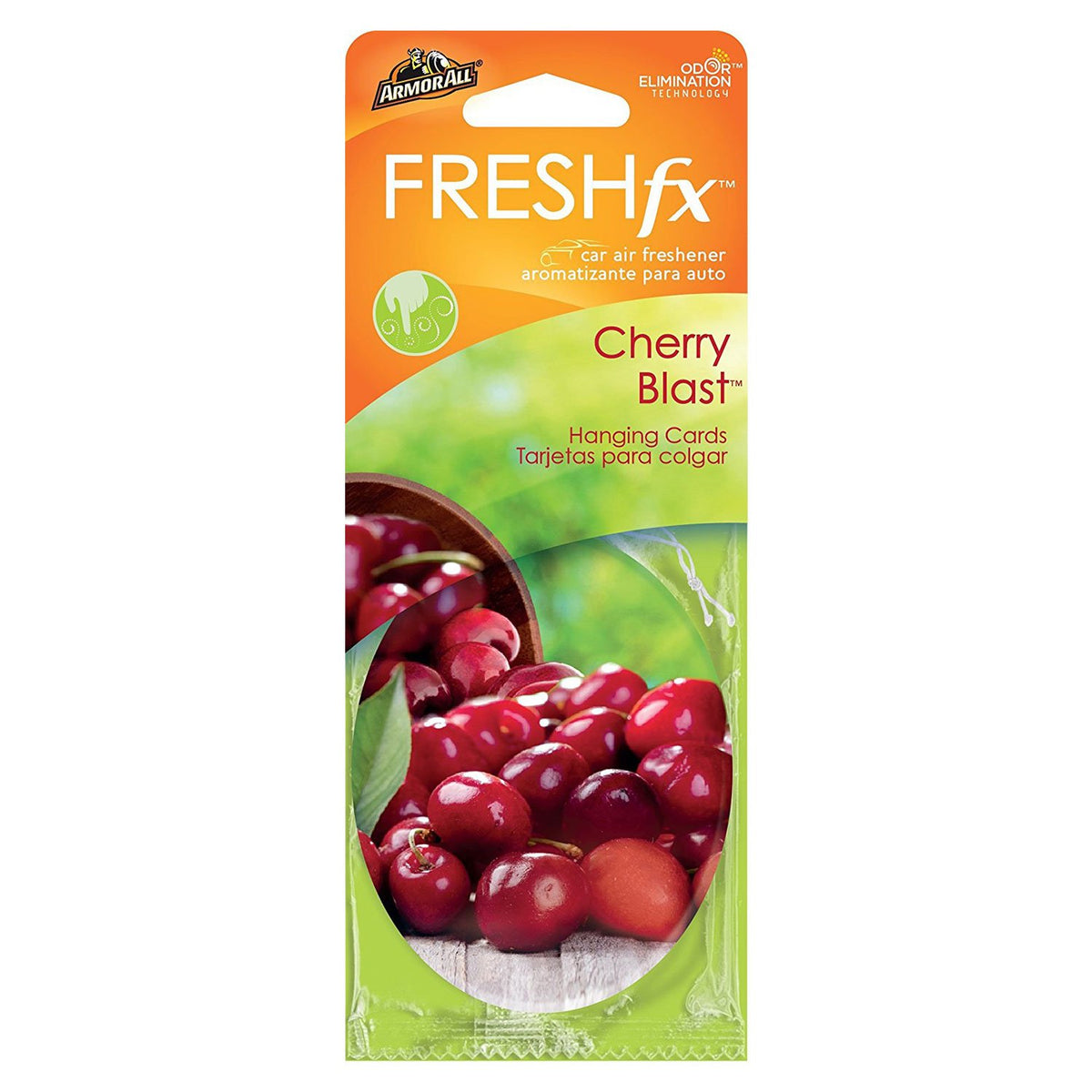 Armor All FRESHfx Car Air Freshener Hanging Card, 3-Count (Cherry Blast)