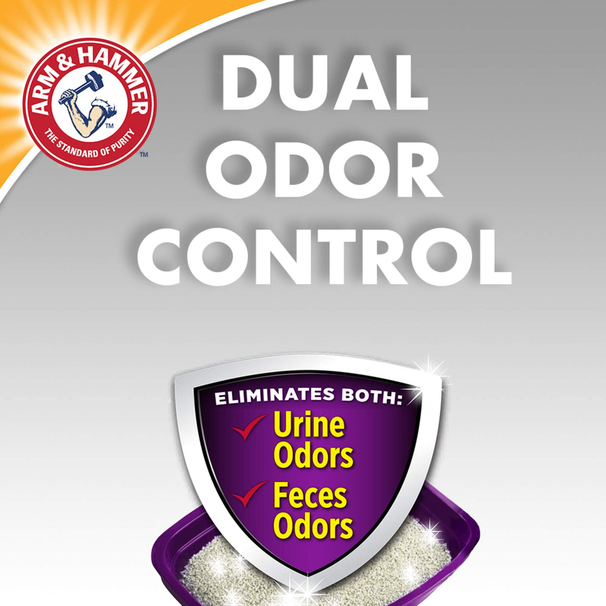 Arm & Hammer Double Duty Clumping Cat Litter, 40lb Box