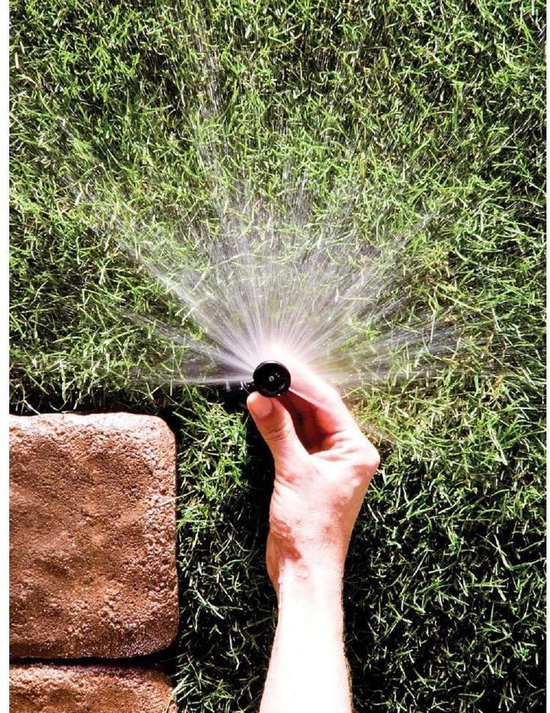 Rain Bird 1804APPR25 Pressure Regulating (PRS) Professional Pop-Up Sprinkler, Adjustable 0Â° to 360Â° Pattern, 8' - 15' Spray Distance, 4" Pop-up Height