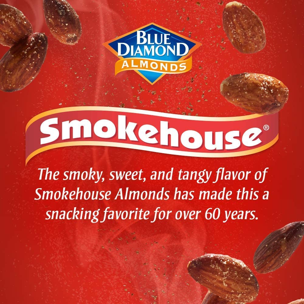Blue Diamond Almonds, Smokehouse, 19.2-Ounce