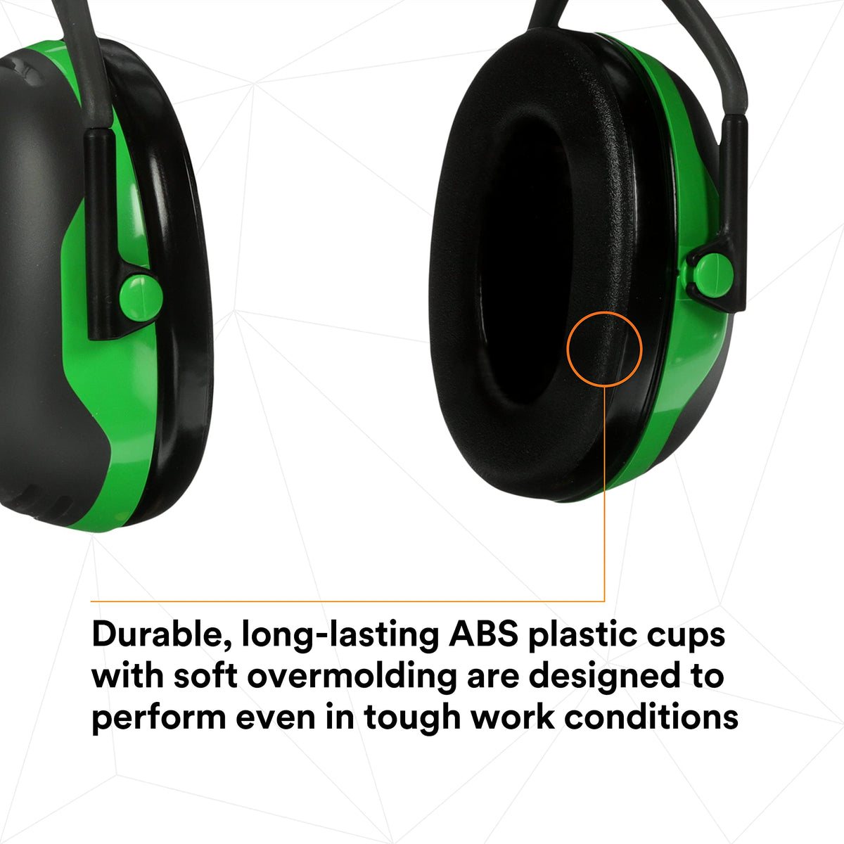 3M Standard Over The Head, Green, One Size Fits Most