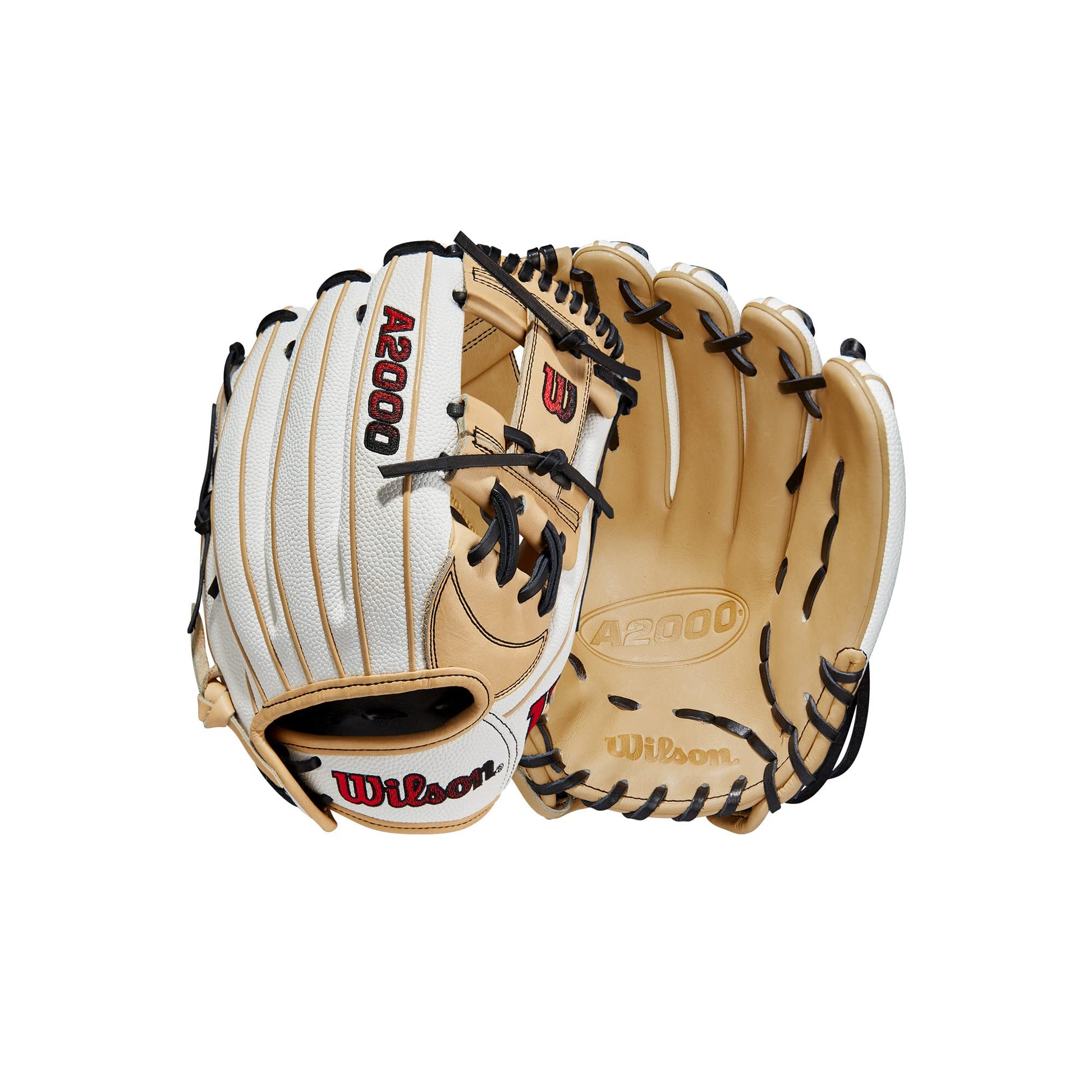 WILSON 2023 A2000Â® H12SS Fastpitch Glove - 12", Right Hand Throw, Infield, White/Blonde