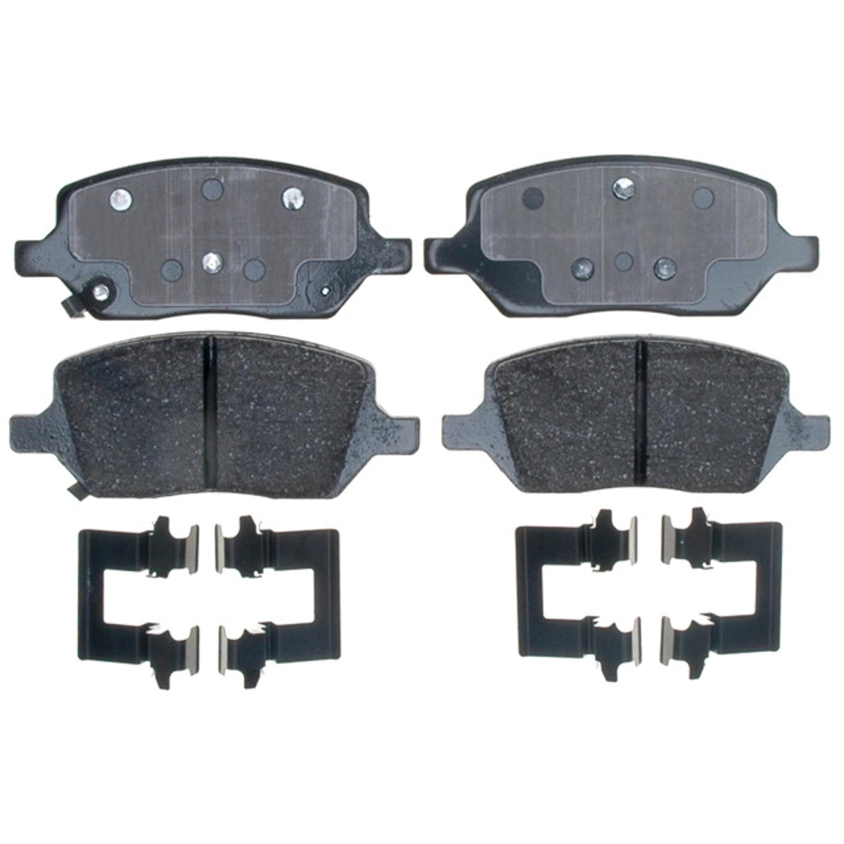 ACDelco Gold 17D1093CH Ceramic Rear Disc Brake Pad Set