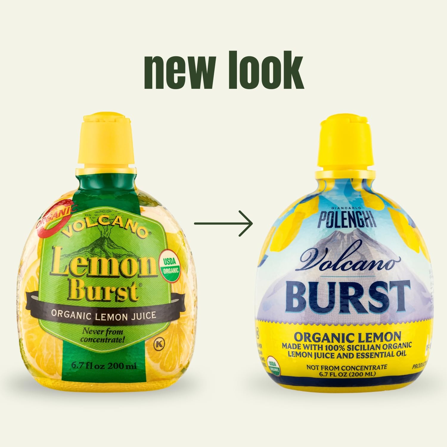 Volcano Lemon Juice 6.7 oz (Pack of 3)
