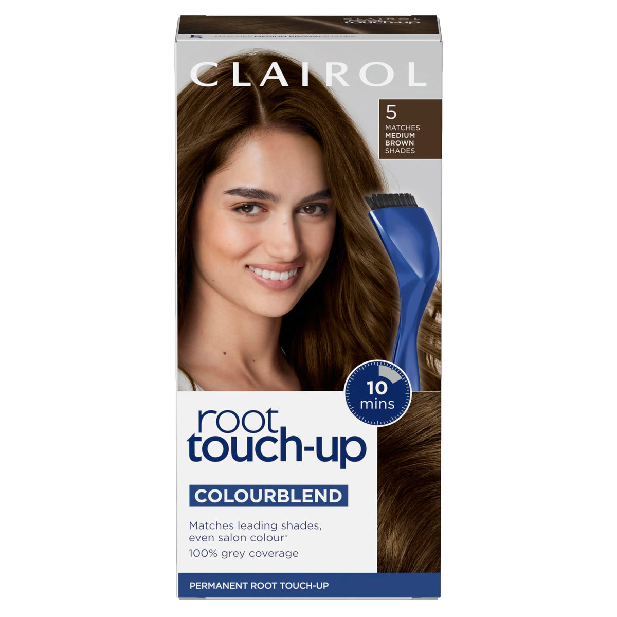 Clairol Nice n Easy Root Touch Up Med Brown 5