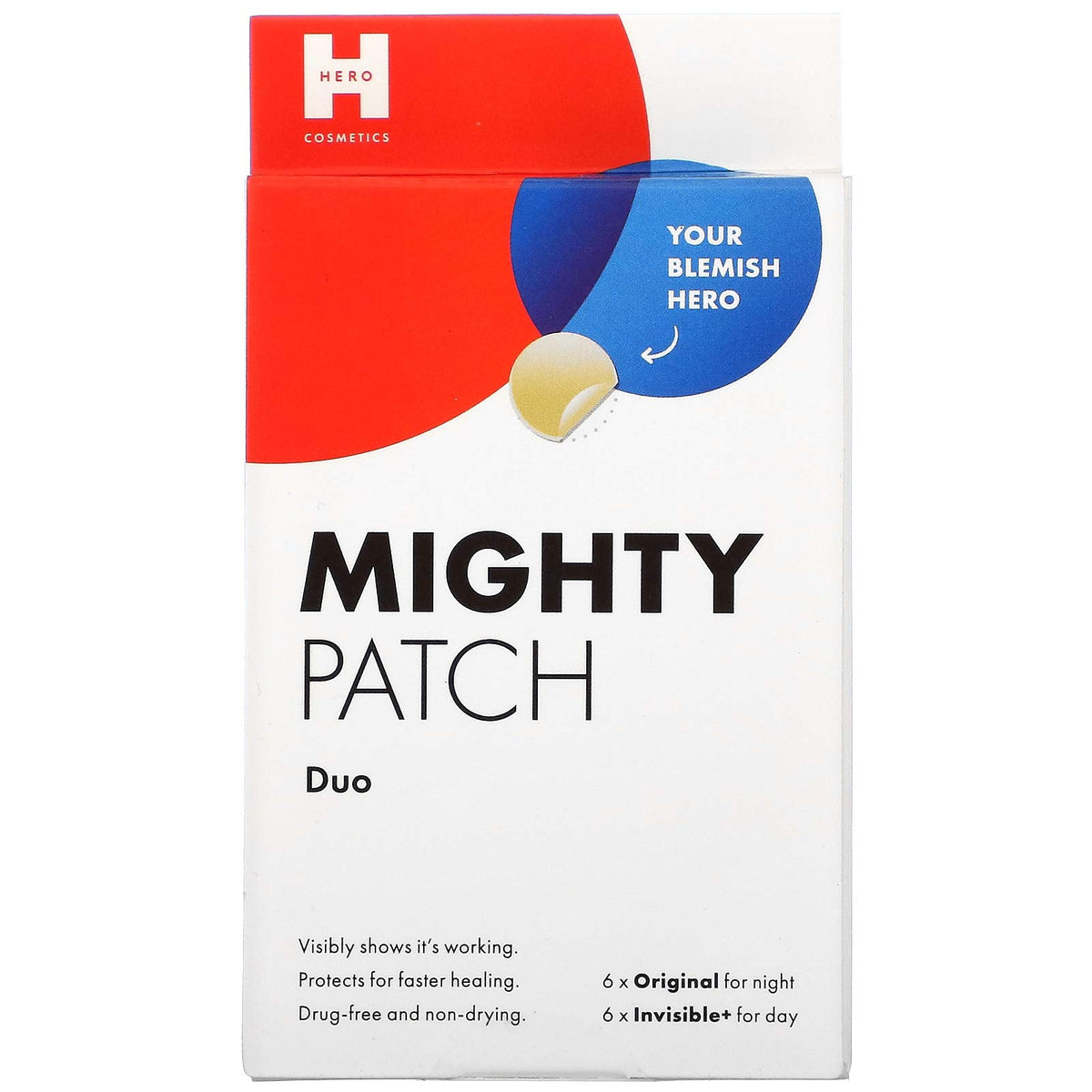 HERO COSMETICS 12-Count Mighty Patch™ Duo