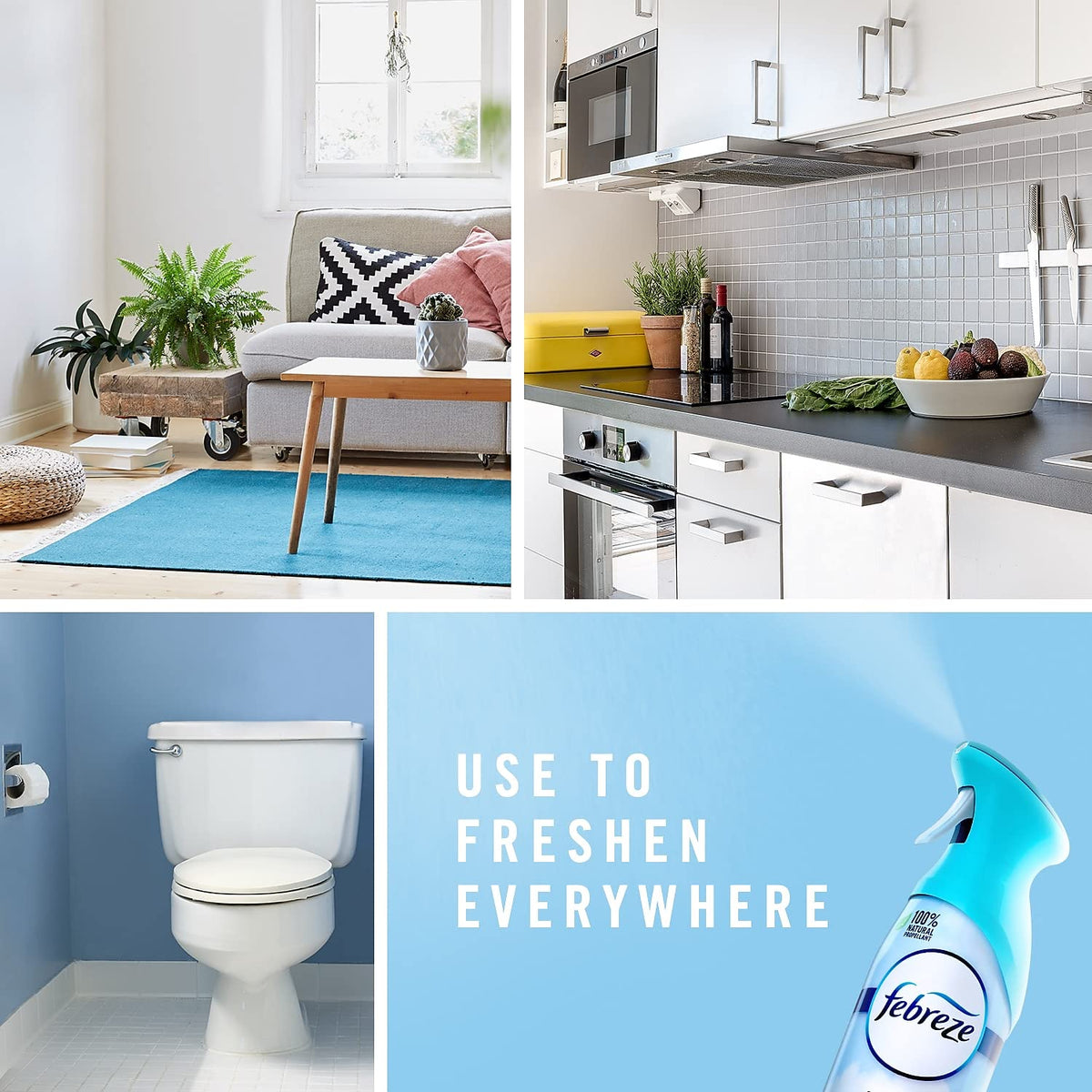 Febreze Air, Linen & Sky, 2Pk 8.8 Oz Aerosol