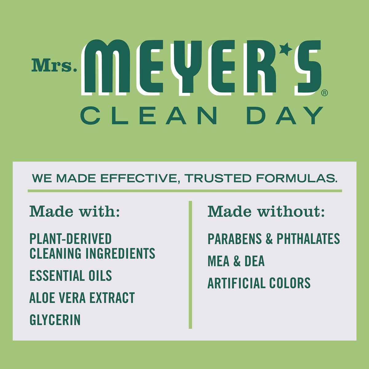 MRS. MEYER'S CLEAN DAY Liquid Dish Soap, Biodegradable Formula, Limited Edition Iowa Pine, 16 fl. oz