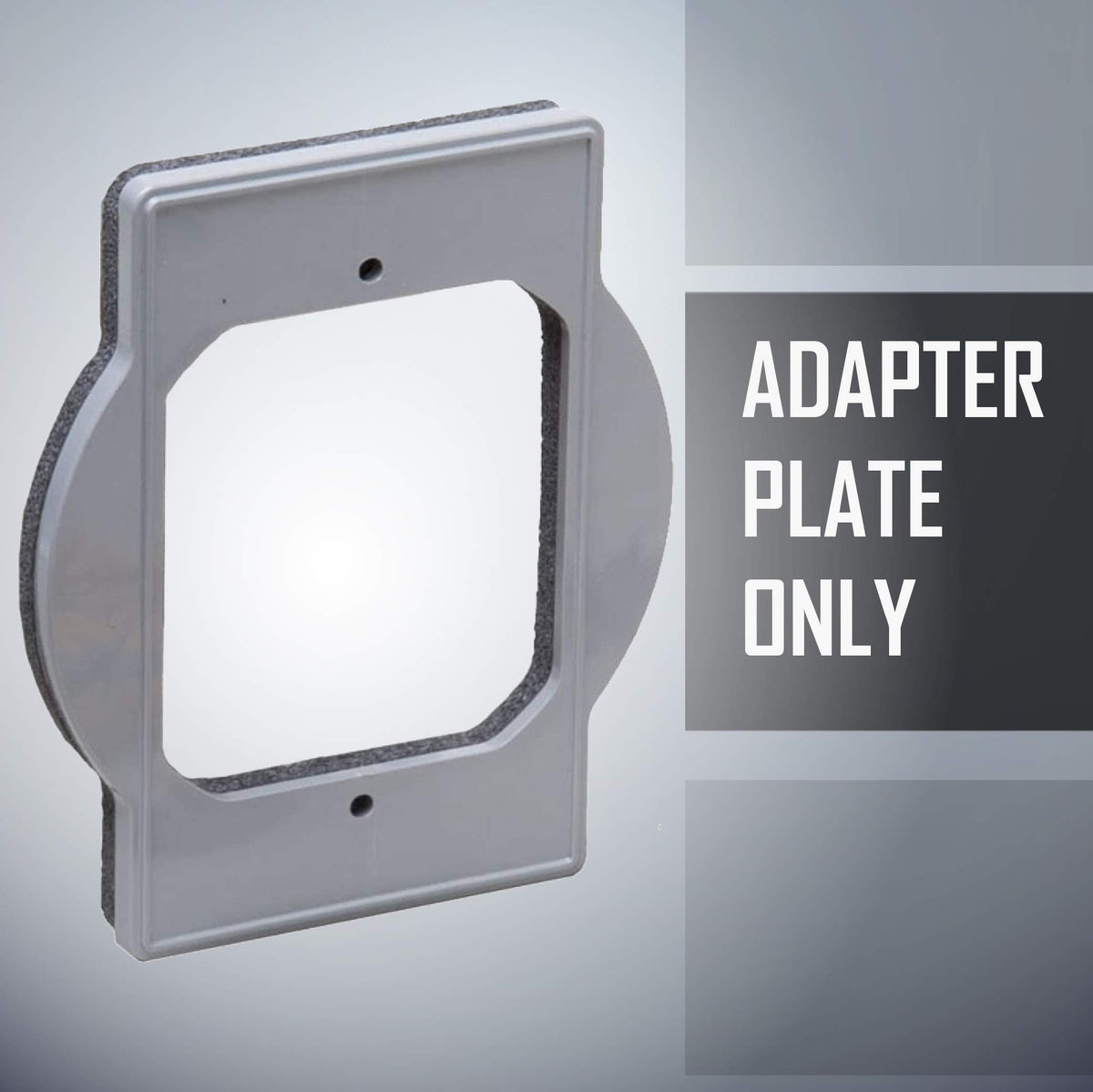 TayMac PRBA400G Plastic Round Box Adapter, Gray