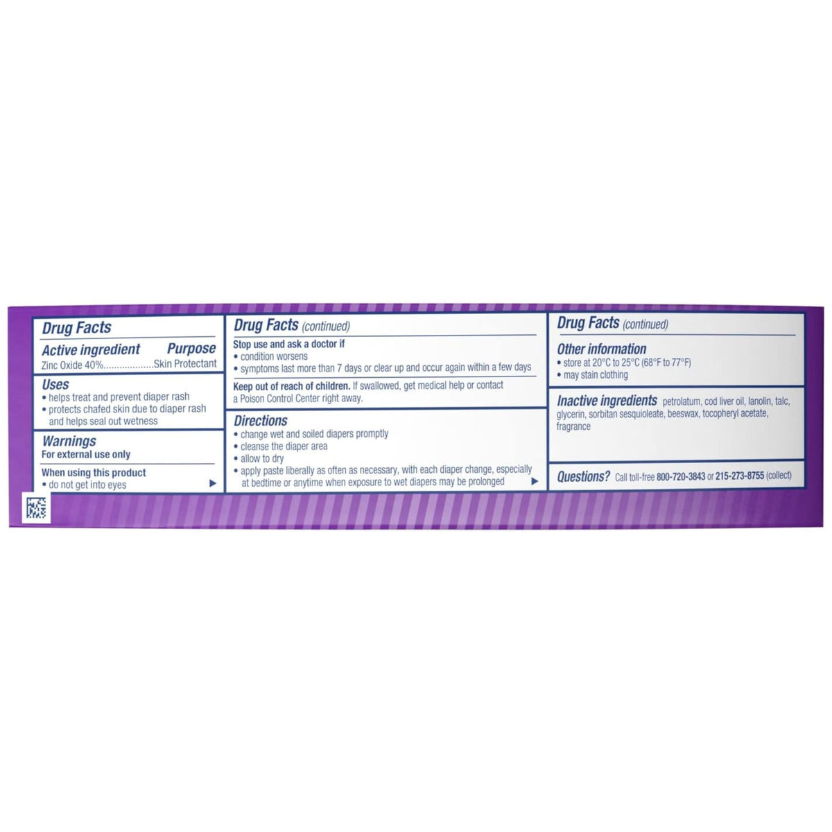 DESITIN Maximum Strength Diaper Rash Paste, 2 Pack (4 Ounce)