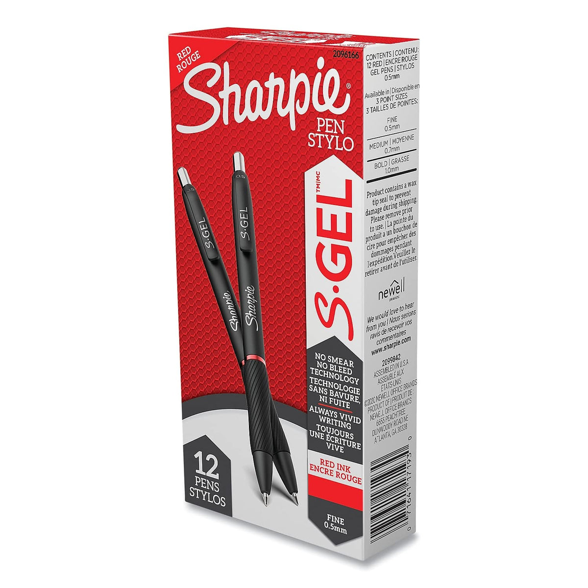 SHARPIE, SAN2096166, S-Gel Pens, 12 / Dozen