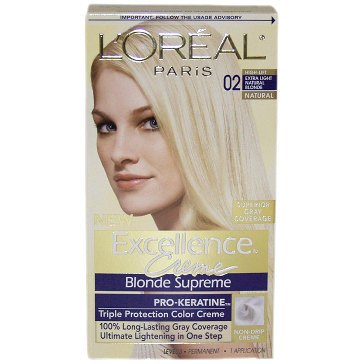 L'Oreal Excellence Cream #02 X-lt Night Blnd product image 1