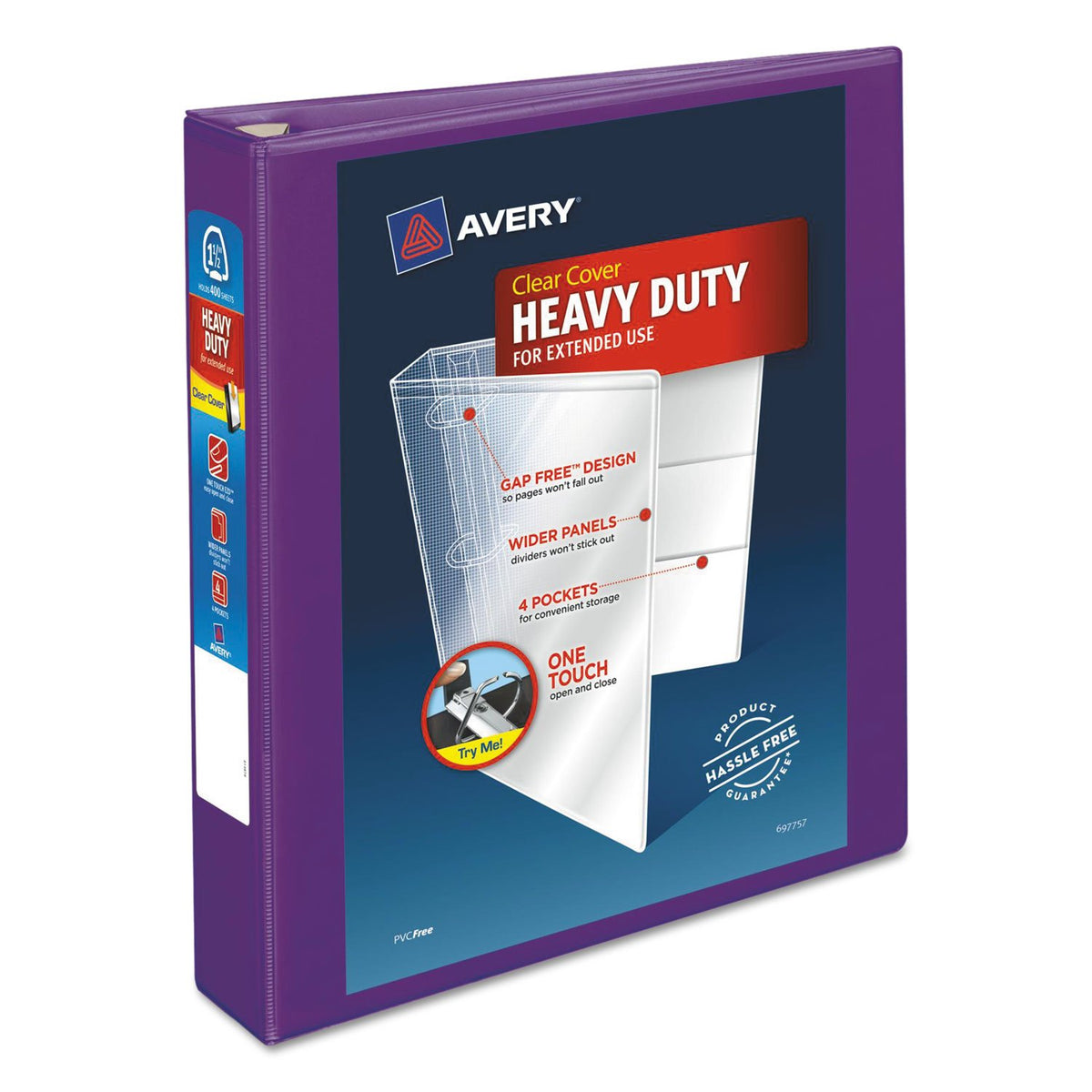 AVERY AVE79774 - One Touch EZD Heavy-Duty Binder