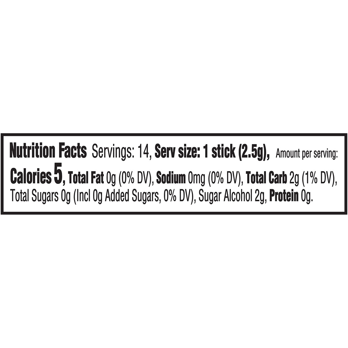 Trident Layers Strawberry & Citrus Sugar Free Gum, 12 Packs of 14 Pieces