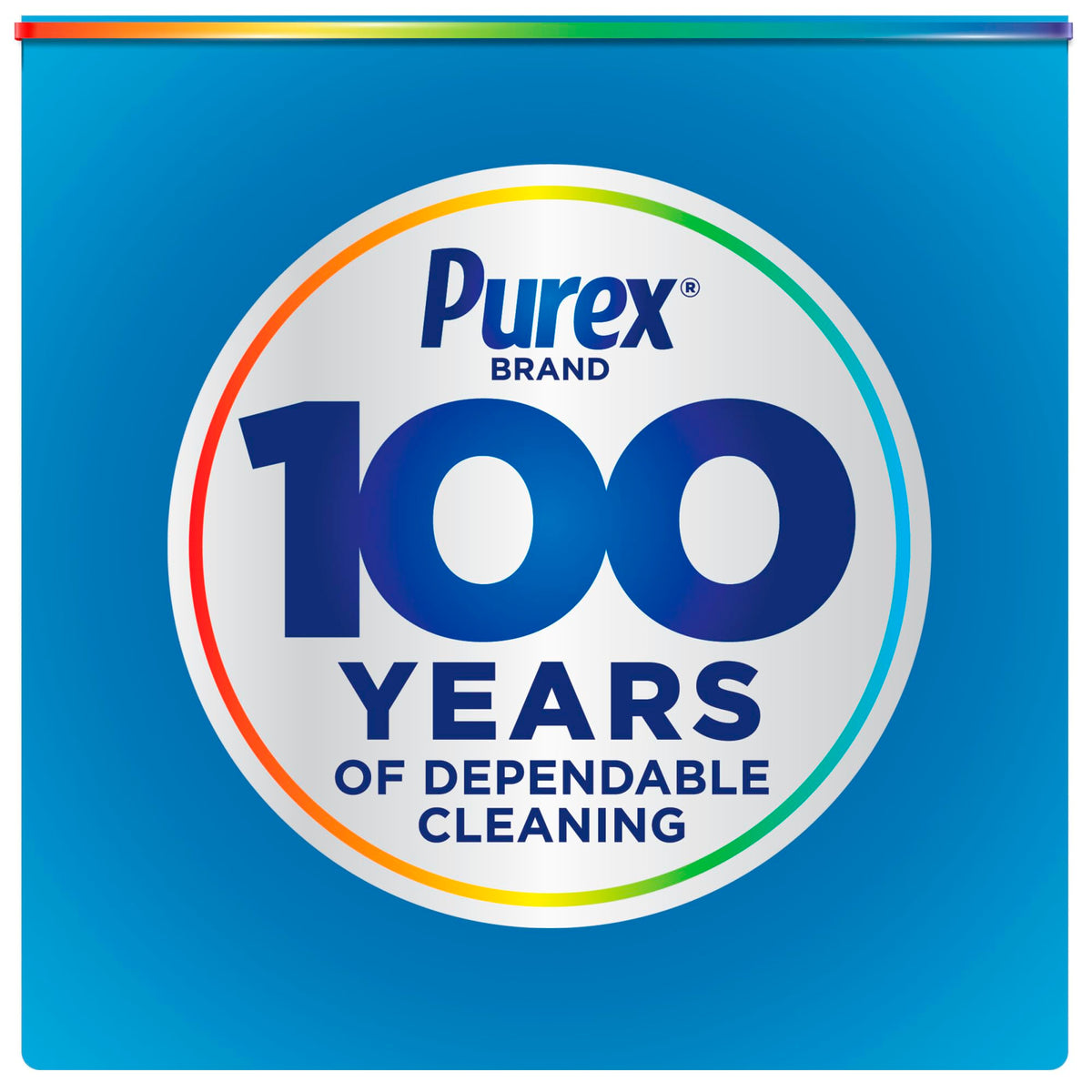 Purex Liquid Laundry Detergent, Free & Clear, 150 Fluid Ounces, 115 Loads