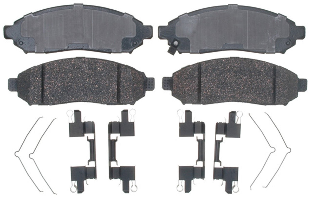 ACDelco Gold 17D1094CH Ceramic Front Disc Brake Pad Set