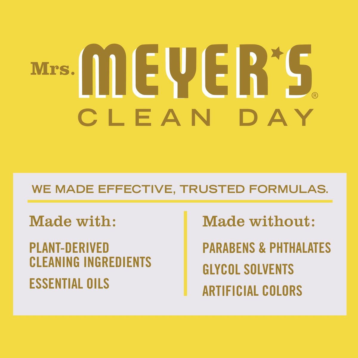 MRS. MEYER'S CLEAN DAY All-Purpose Cleaner Spray, Daisy, 16 Fl. Oz