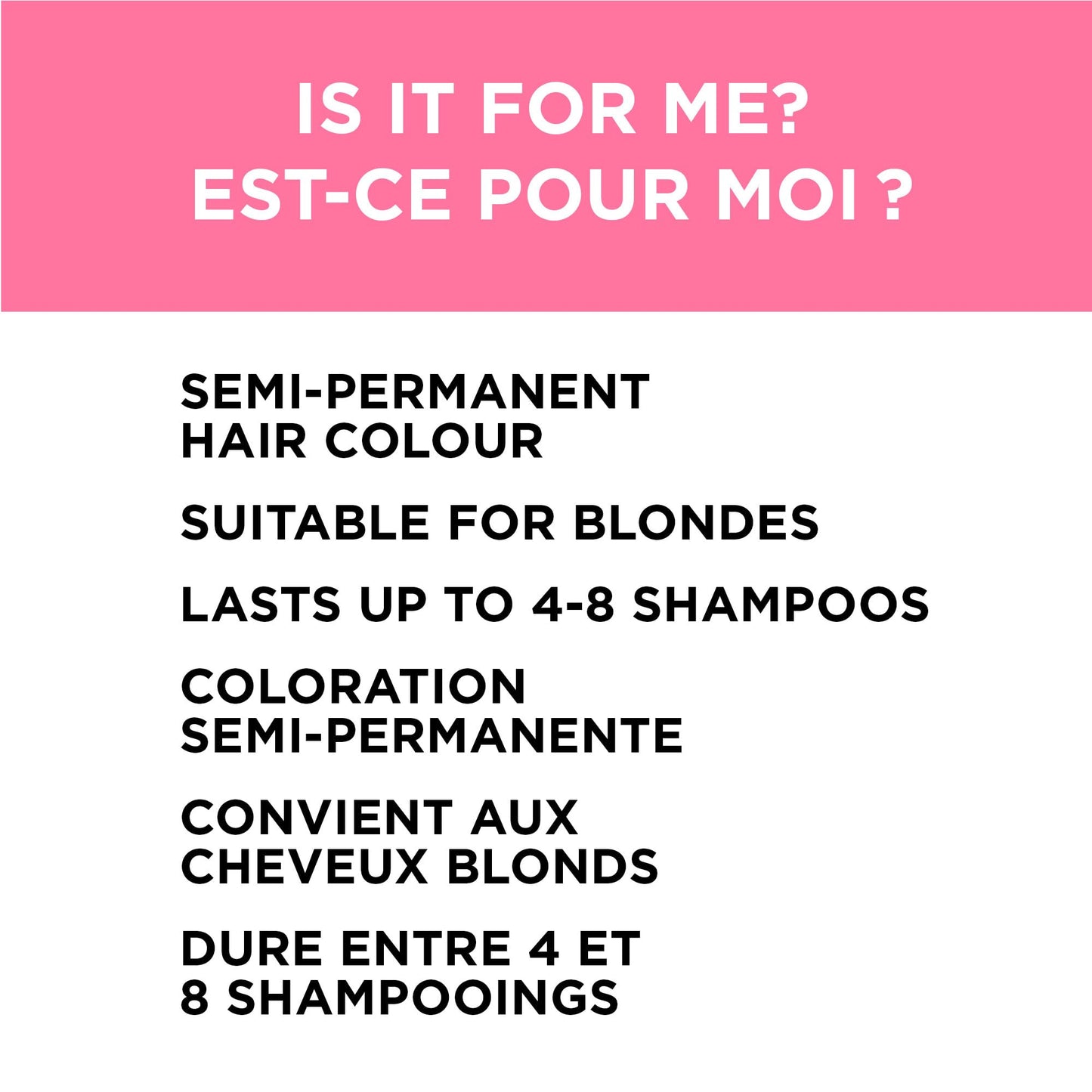 L'Oreal Paris Colorista Semi Permanent Hair Color for Bleached or Blonde Hair, Color Depositing Hair Mask Formula, Soft Pink