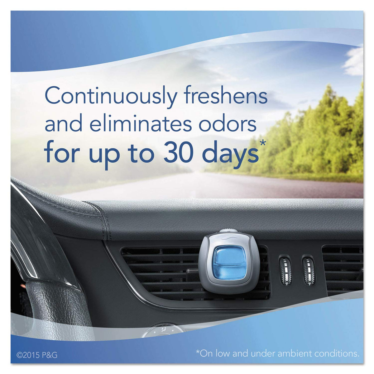 Febreze 2CT Gain Car Vent Clip
