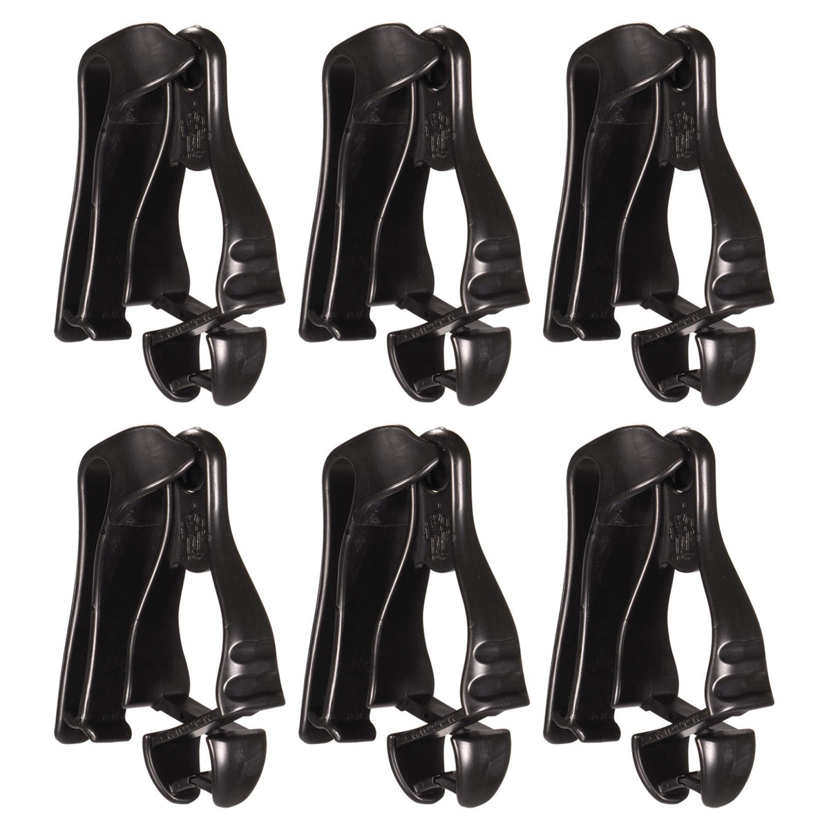 Ergodyne Squids 3405 Glove Clip Holder - Belt Clip,Black