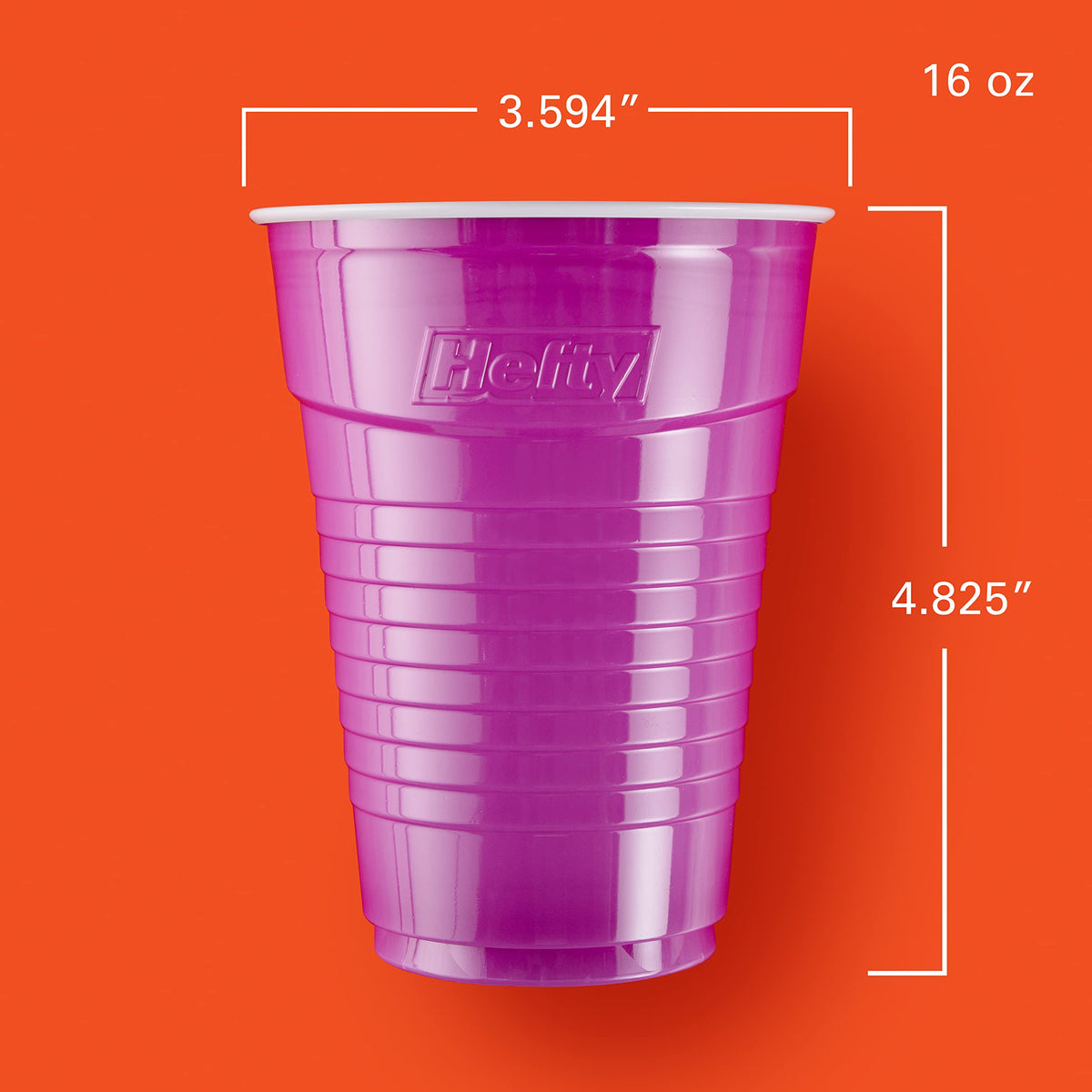 Hefty Everyday 16 oz Disposable Party Cups