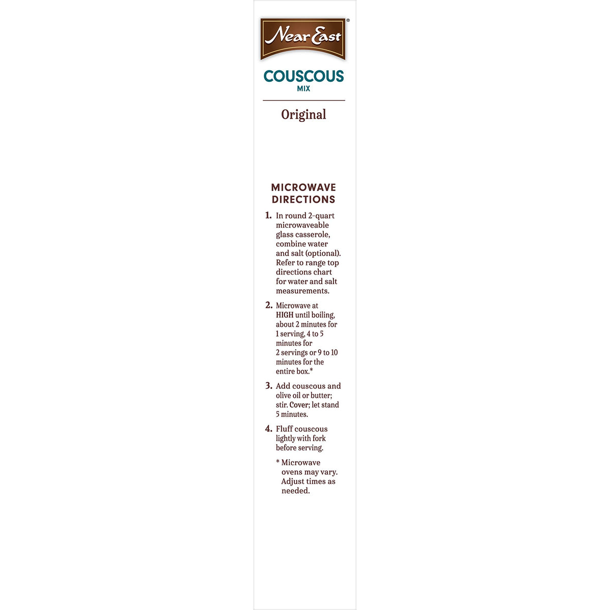 Near East Couscous Mix, Original, 10oz Boxes (12 Pack)