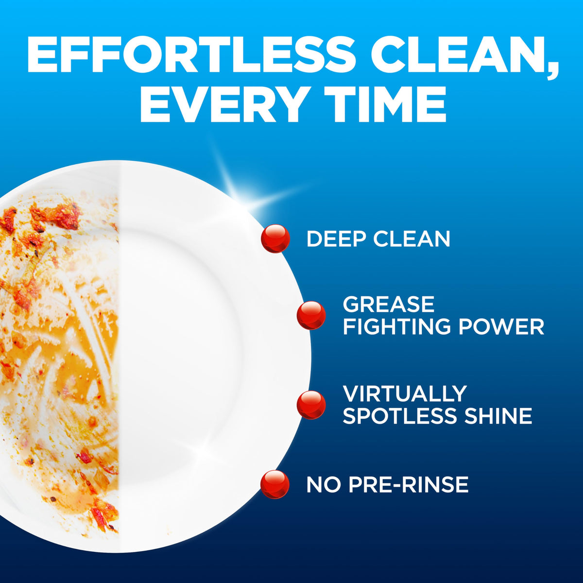 Finish Power - 76ct - Dishwasher Detergent - Powerball - Dishwashing Tablets - Dish Tabs, (Pack of 3)