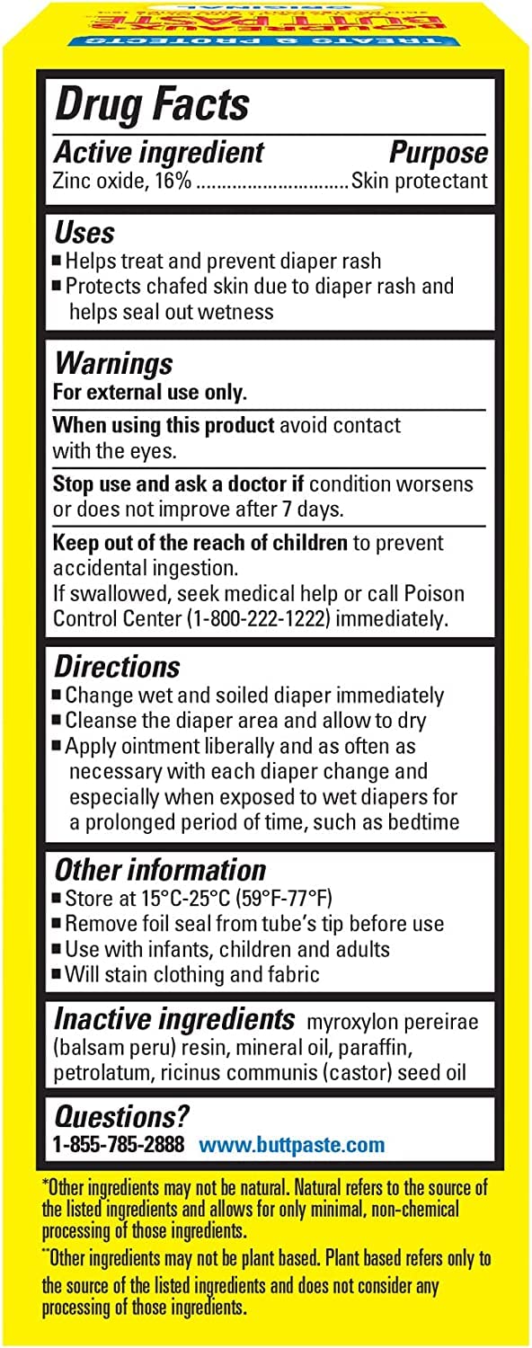 Pack Of 3 Each Butt Paste Boudreaux'S 2Oz Pt62103333002