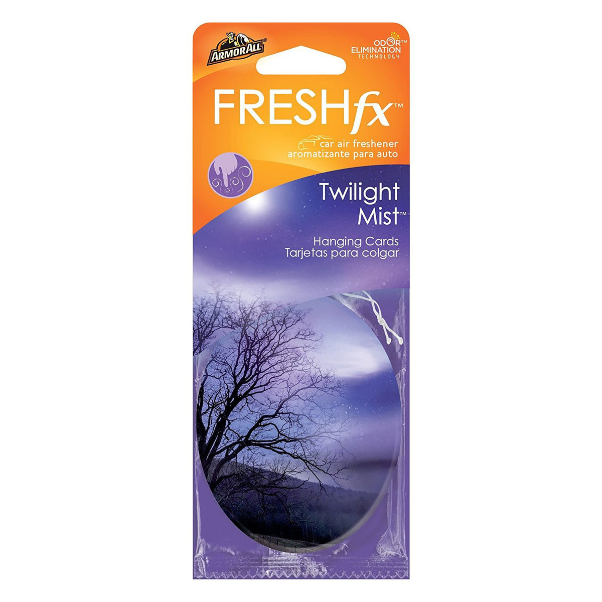Armor All FRESHfx Car Air Freshener Hanging Card, 3-Count (Twilight Mist)