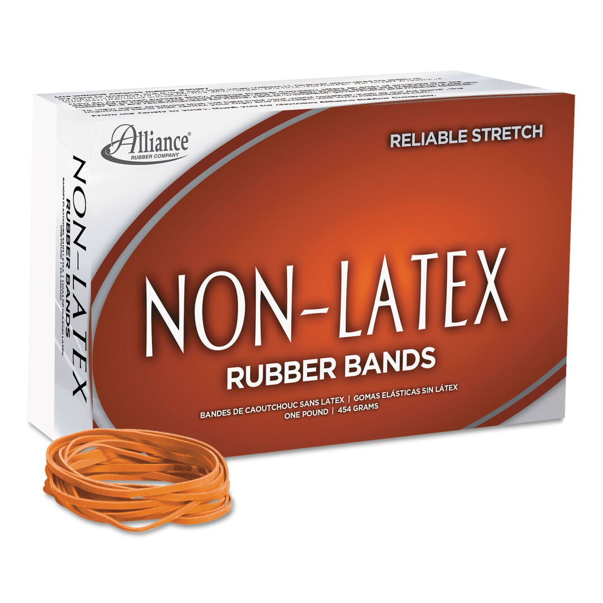 Alliance® Rubber Sterling® Rubber Bands, No. 33, 1 lb, Box Of 720