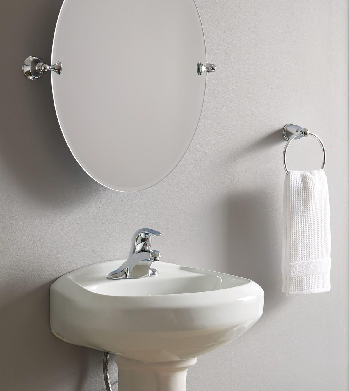 Moen YB8086CH Mason Towel Ring, Chrome