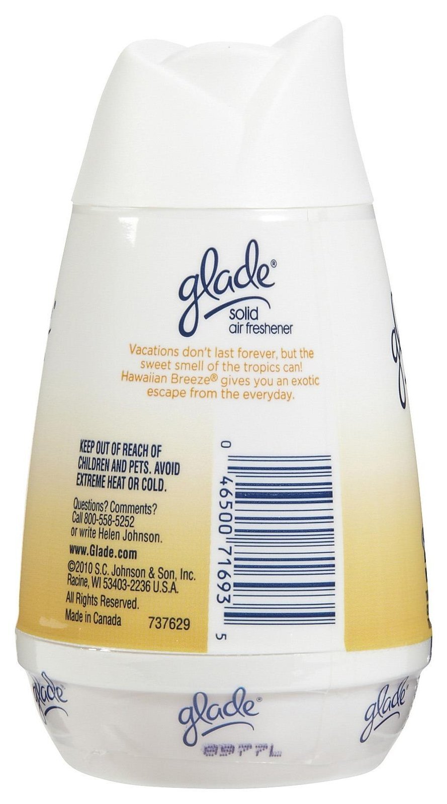Glade Solid Air Freshener - Hawaiian Breeze - 6 oz - 2 pk