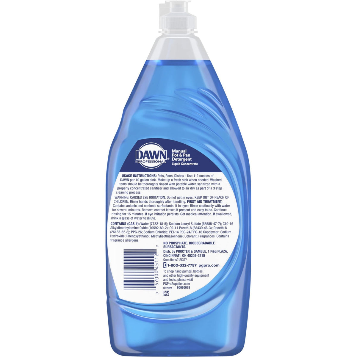 Dawn Professional Manual Pot/pan Dish Detergent, 38 Oz Bottle