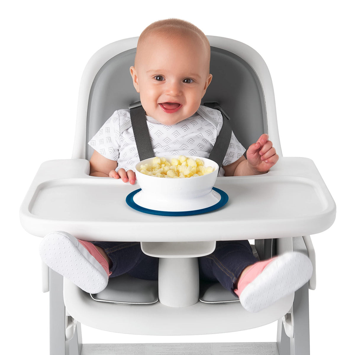 OXO Tot Stick & Stay Suction Bowl - Navy