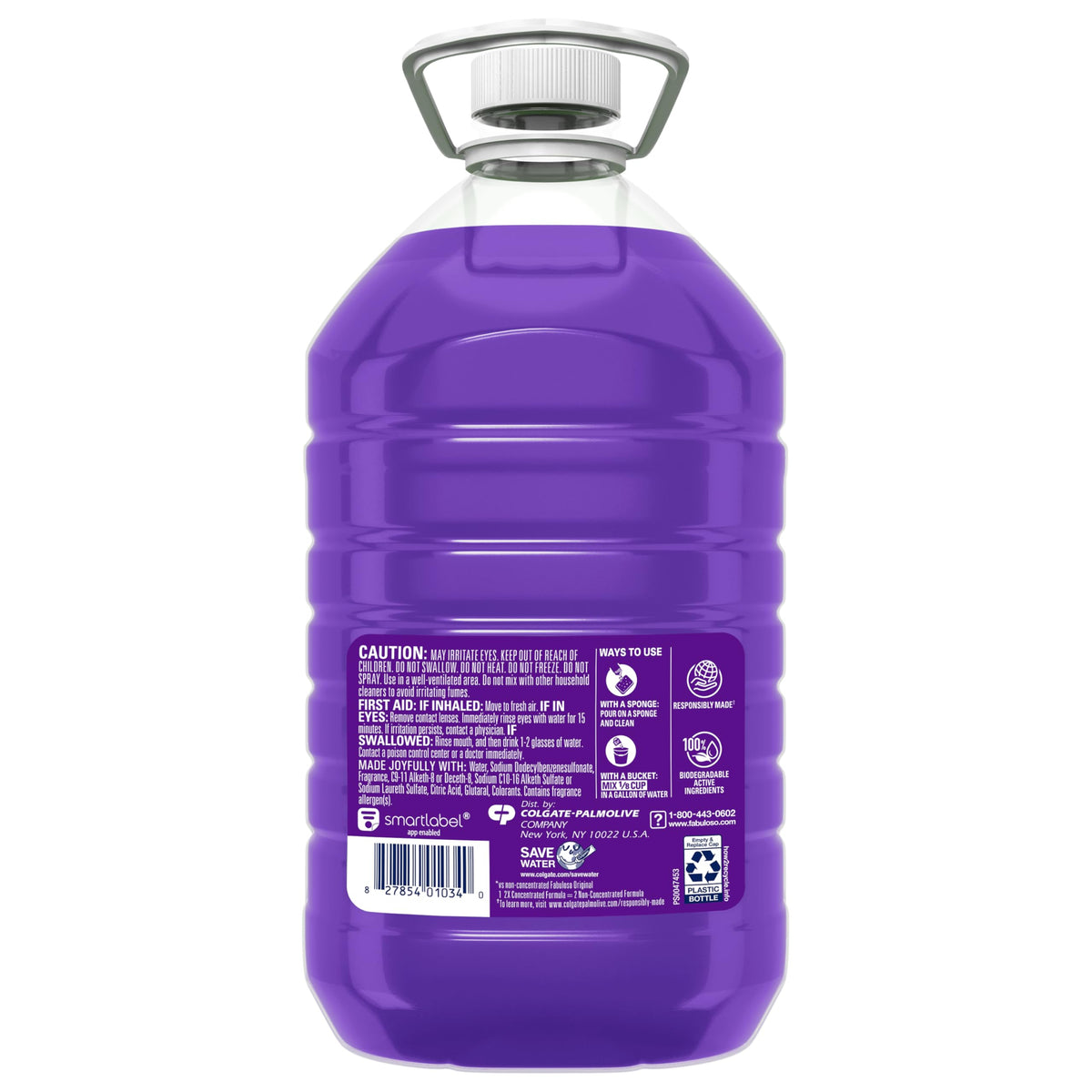 Fabuloso Multi-Purpose Cleaner 2x Concentrated, Lavender - 169 fl oz, 3 count