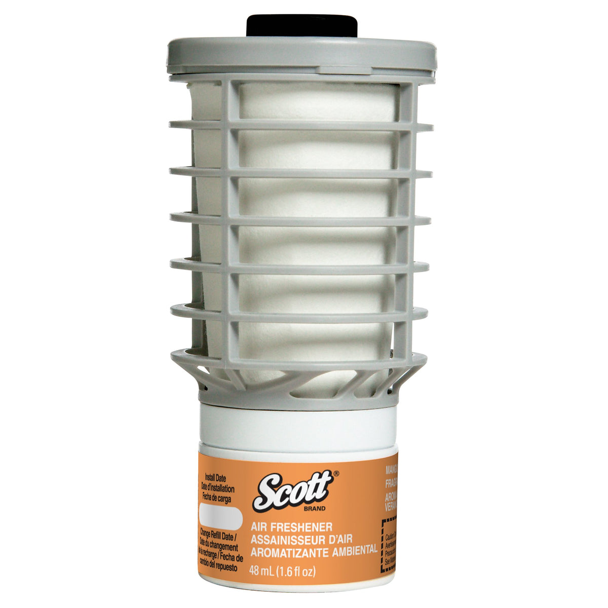 Scott Essential Air Freshener Refill (12373), Mango, Automatic / Continuous Release, 6 Refills / Case