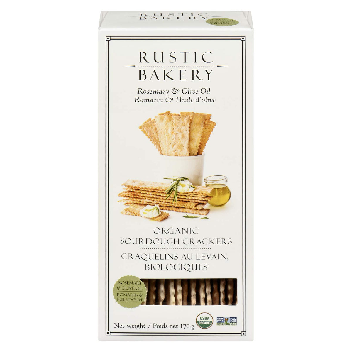 Rustic Bakery Flatbread, Rosemary, 6 oz