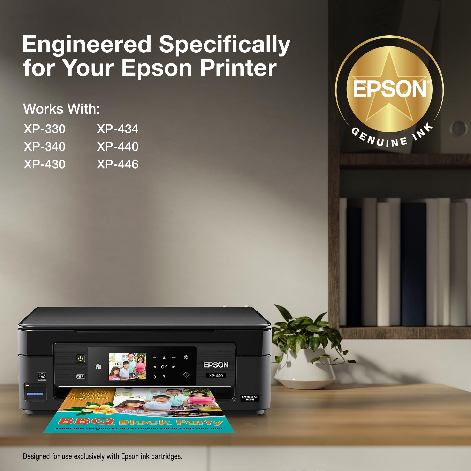 EPSON 288 DURABrite Ultra Ink High Capacity Yellow Cartridge (T288XL420-S) Works with Expression XP-330, XP-430, XP-434, XP-340, XP-440, XP-446
